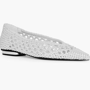 REBEKKA MINKOFF BELLERINA POINTED TOE FLAT- 6.5 NEW